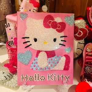 💕Hellokitty DIY Rhinestone frame 💕